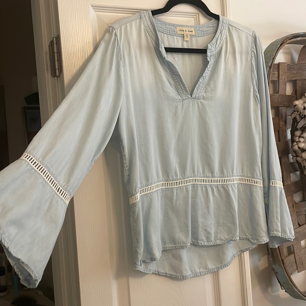 🎉HP🎉Anthropologie Cloth & Stone Top